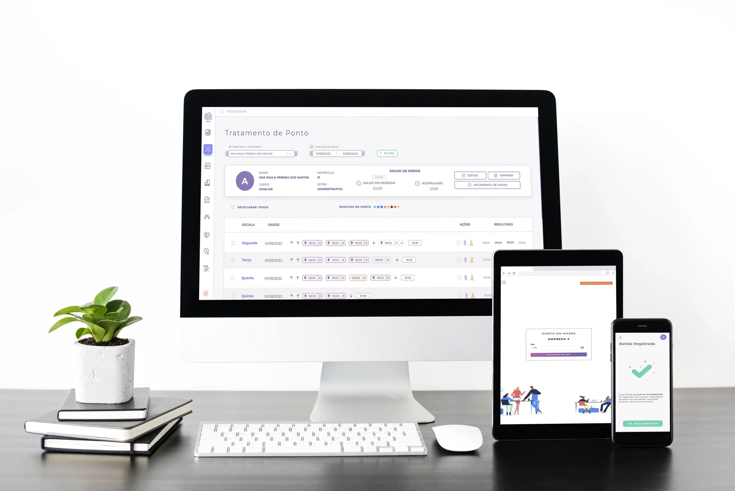 Conheça a melhor solução para o registro de ponto na sua empresa.
